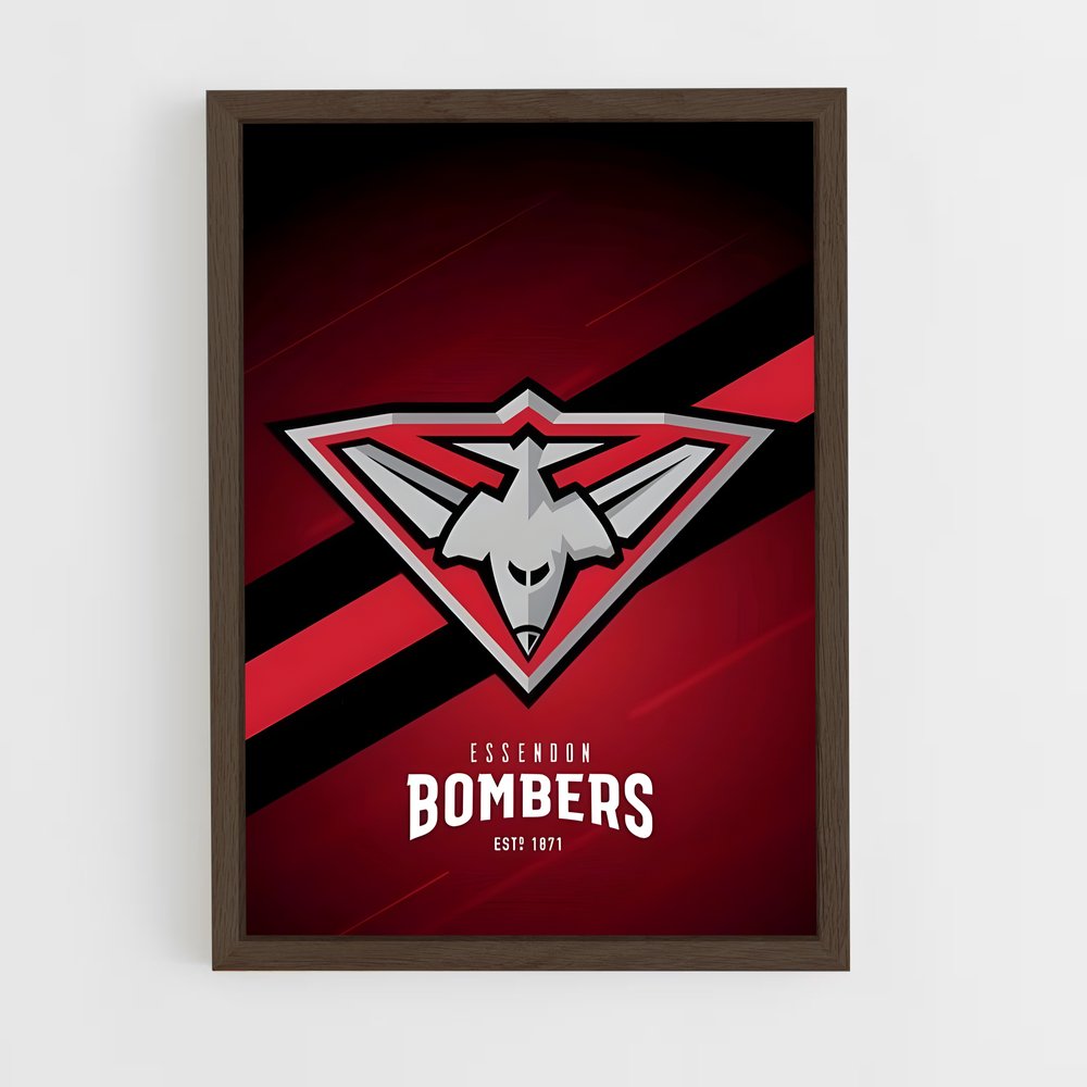 Poster Essendon de bombers – affiche Football australien (vue 5)